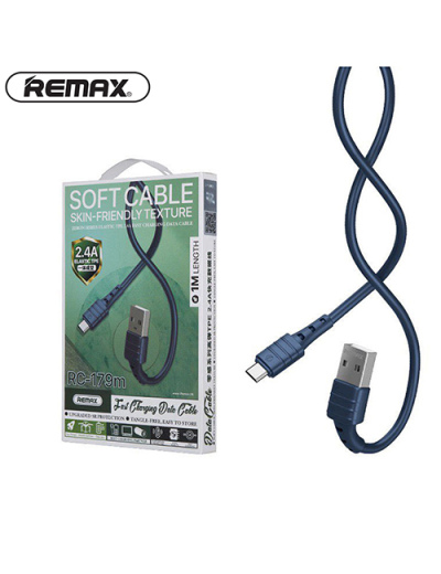 Լար հեռախոսի  MicroUSB Remax RC-179m